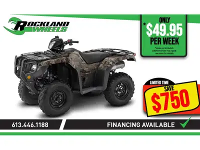 Honda RUBICON 520 DCT IRS EPS 2026 Honda Rubicon 520 DCT IRS EPS 2026 Puissance, précision et confor...