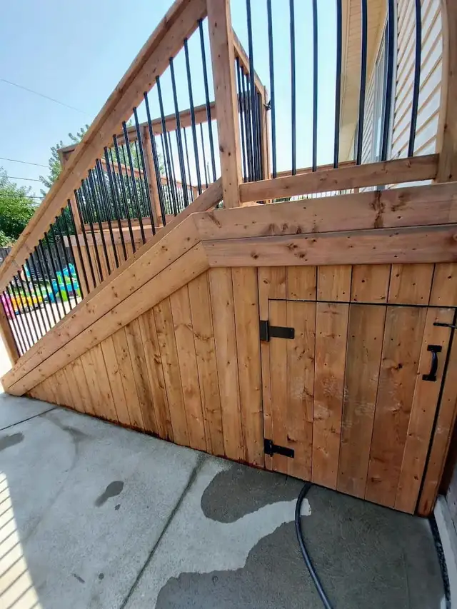 Fence Deck Fencing Deck builder Fence repair 647..955.60.74 in Decks & Fences in City of Toronto - Image 6