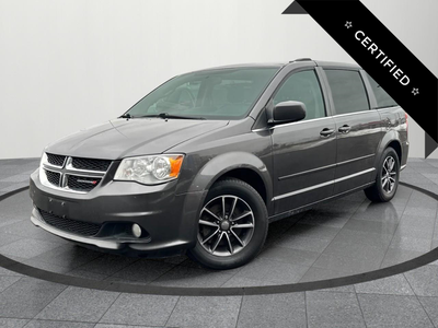 This 2017 Dodge Grand Caravan Certified, finished in Gray, offers practical family transportation at...