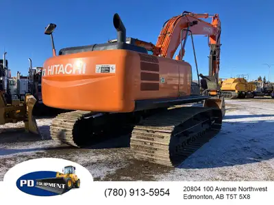 2012 Hitachi ZX 210-LC 5N Excavator Espar heater, Air conditioned cab, Catwalks, Guarded, Auxiliary...