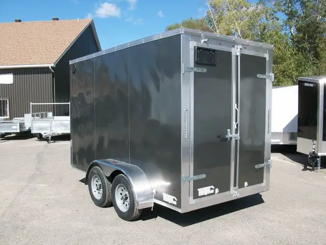 2025 Weberlane CARGO 6' X 12' V-NOSE 2 ESSIEUX 7'HT CONTRACTEUR  in Cargo & Utility Trailers in Laval / North Shore - Image 9