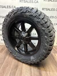 33x12.5x20 Mud Tires Fuel Maverick Rims 6x135 6x139.7 -18mm