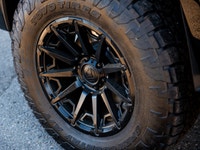 Adds: 6 Inch Zone Offroad Lift Kit With Fox Shocks Zone Offroad Bumper Spacer Kit 20 Inch Fuel FC900... (image 1)