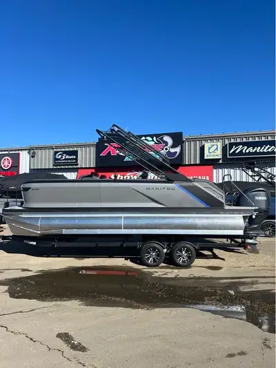 TRI-TUNE PONTOON...THIS PONTOON BOAT HAS THE PATENTED V-TUNE, WITH THE POWERFULL ROTAX 150 GHOST. IN...