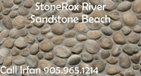 StoneRox River Stone Sandstone Beach Stone Veneer Stone Rox