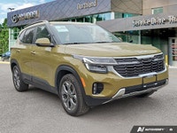 Embrace the thrill of the open road with this 2024 Kia Seltos EX, a vibrant green SUV boasting a rem... (image 6)
