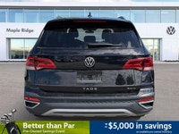 This 2022 Volkswagen Taos Highline in sleek Black combines exceptional performance with upscale comf... (image 3)