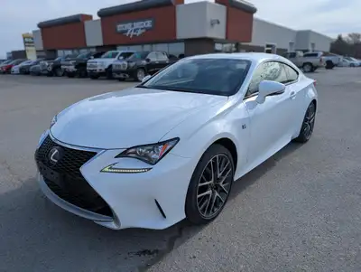 Finance this vehicle! Apply at stonebridgeauto.com 2017 Lexus RC 300 with 93000km. 3.5L V6 AWD. Clea...
