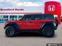 Unleash the beast within. This 2022 Ford Bronco Raptor, a Code Orange convertible with a Black Onyx... (image 1)