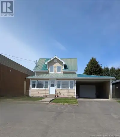 Charming 3-Bedroom home with water views of the Saint John River. Nicely updated offering comfort, c...