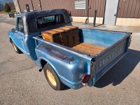 1967 CHEVY C10 RCSB - BLUE PATINA PAINT LS SWAP 5.3L VORTEC / 6L90 TRANSMISSION / 3.73 OPEN 12 BOLTS... (image 8)