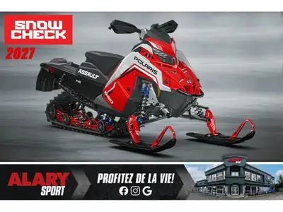 Welcome to Alary Sport Ontario Polaris Polaris 850 SWITCHBACK ASSAULT 146 ESCAPE IFS SNOWCHECK (EXCL...