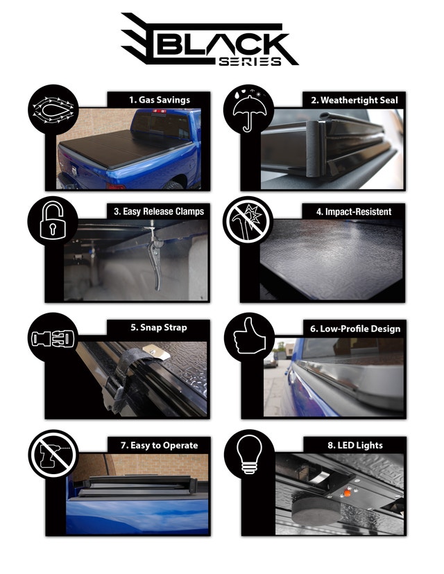 Chevy Silverado Hard Trifold Covers Solid Fold Tonneau Covers