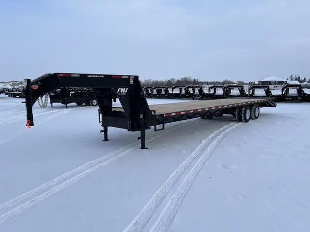 2026 SWS 36' Gooseneck Trailer (2) 10K Axles in Farming Equipment in Edmonton - Image 2