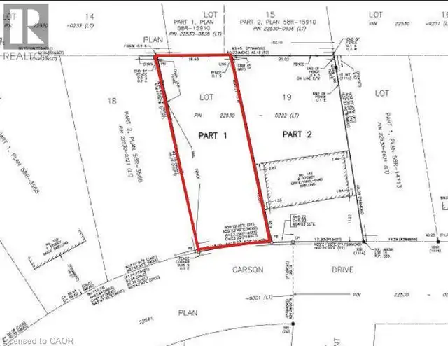 146 CARSON Drive Kitchener, Ontario in Land for Sale in Kitchener / Waterloo - Image 3