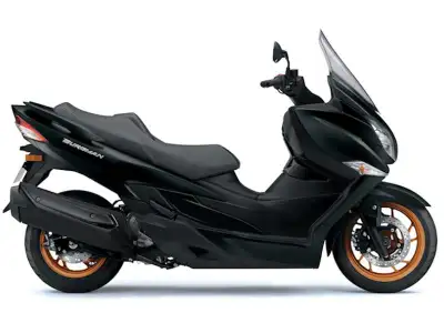 Argyll Motorsports 2026 Suzuki Burgman 400 ELEGANT COMFORT AND UTILITY Sophisticated, slim looks. Re...