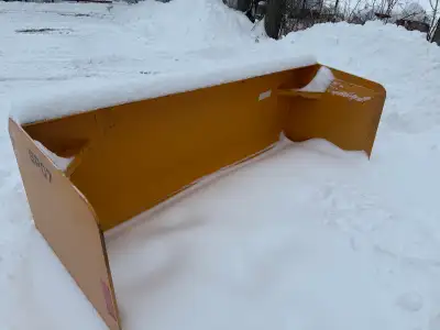 NEW SNOW PUSHERS 7' FITS SKID STEER $2000.00 8'6" FITS SKID STEER $2100.00 613-267-3580 /CELL 613-26...