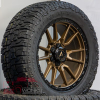 5 & 6 BOLT - MATTE BRONZE w/BLACK LIP rims! ONLY $1390/set!