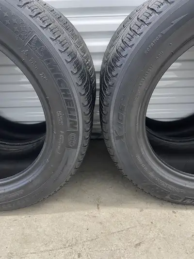 Set4: 235/55R17 99H Michelin X-Ice Xi3 FIRM $200: Four Used Winter Tires. FIRM Tires Tread Depth: 5....