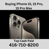 I buy  Brand New All  iPhone 15 Series and 14 Series For Cash!!!