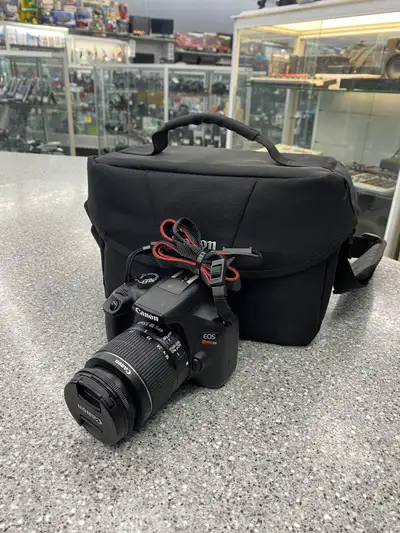 Canon EOS Rebel T6 DSLR Camera, View more