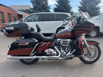 Check out this 2015 CANADIAN Harley-Davidson Road Glide CVO 110ci with 116,441kms. Be sure to follow...