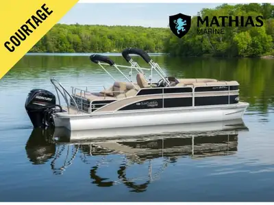 Bateau Ponton SUNCATCHER ELITE 324SS 2014 Concessionnaire de bateaux et pontons neufs et d'occasion...