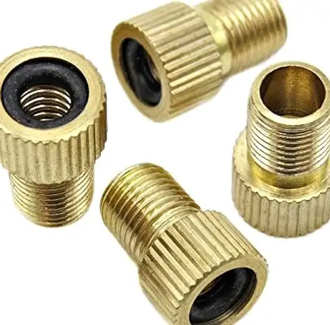 Brass Valve Adapter 4-Pack - Presta to Schrader Bike in Clothing, Shoes & Accessories in Ottawa - Image 2