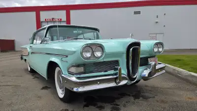 1958 Edsel Corsair 2-door Hardtop. 1 of just 3600 built! Restoration completed locally and not one d...