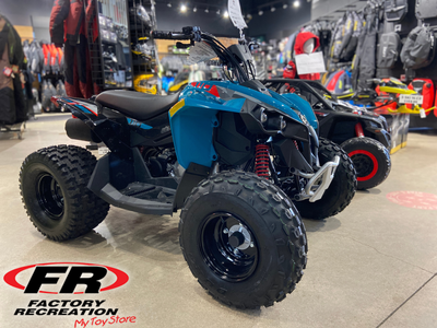 2026 Can-Am Renegade 110 EFI – Iceberg Blue / Black Listed at $4,799 + Tax & Lic. Price shown alread...