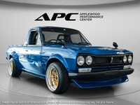 This 1986 Sunny is not like the others; What would a OEM Factory Skyline GT-R Race Truck look like?... (image 1)