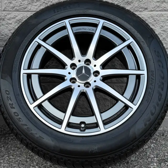 (99%) 4x MB GLE 53 | 63s AMG 20" OEM Winter Wheels Package in Tires & Rims in City of Toronto - Image 6