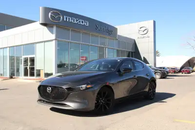 2022 Mazda-3 Sport GT for Sale Great Value Grey Used Mazda Hatchback Calgary Looking for a 2022 Mazd...