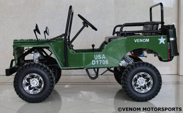 New 125cc Mini Jeep | Venom | Willys Edition | 3-Speed | ATV in ATVs in City of Toronto - Image 3