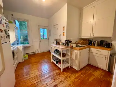 4 1/2 à louer sur rue tranquille Tout inclus! (hydro, internet) Cours arrière privée. À 8 minutes de...