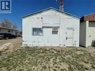 Own this sturdy building with plumbing and electrical for your new endeavour. Perfect lot with stora...