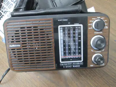 FM/AM/SW1-6/BT USB Radio Tested, View more