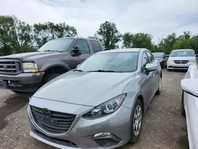 2016 Mazda 3 Sedan 119,000 KM 2.0L, Automatic transmission. Cloth Interior, Rear View Camera, Blueto...