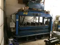 4 post hydraulic spotting press 