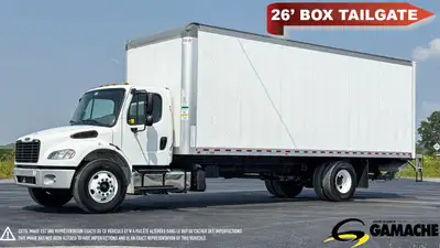 Heavy truck - # STOCK: C-36556 2023 FREIGHTLINER M2 106 CAMION FOURGON AVEC HAYON ÉLÉVATEUR 2023 FRE...