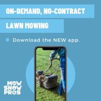 On-Demand, Contract-Free Lawn Care Through The MowSnowPros App Edmonton Edmonton Area Preview