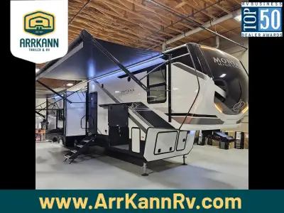 All-New 2025 Keystone Montana High Country 325RK - Rear Kitchen, Outside Kitchen, Hidden StoragePack...
