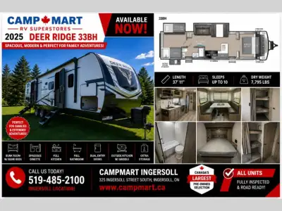 Welcome to CampMart - Ingersoll. PRE-OWNED RV LIQUIDATION SALECampMart RV | 325 Ingersoll Road S, In...