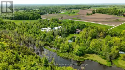 Welcome to your own private sanctuary nestled on over 8 acres of beautifully treed land in the heart...