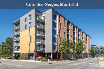 The Quartz Montreal Apartments - Junior 1 Bedroom available at 6
