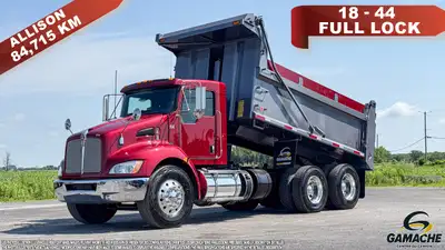 Heavy truck - # STOCK: C-37756 2021 KENWORTH T370 BENNE BASCULANTE / CAMION DOMPEUR 10 ROUES 2021 KE...