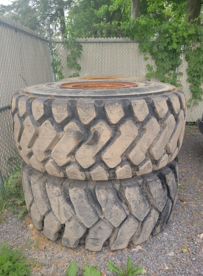 Triangle TB516 L-3 Loader Tires In great condition. Comes with 20 bolt hole rims. Please contact 647...