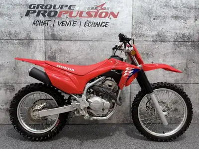 2025 Honda CRF250F FINANCEMENT 1re, 2e et 3e chance Moteur 250cc 4-temps à injection Démarreur élect...