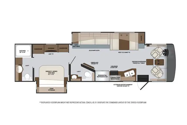 2024 Holiday Rambler Vacationer 35K - Gas Class A Motorhome. in RVs & Motorhomes in Red Deer - Image 5