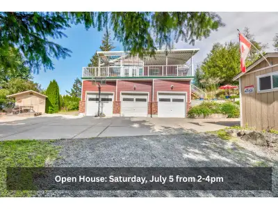 This 2.9 acres hillside property offers a beautiful 1 level 2100 sq ft 3 BDRM + Den FAMILY HOME & br...